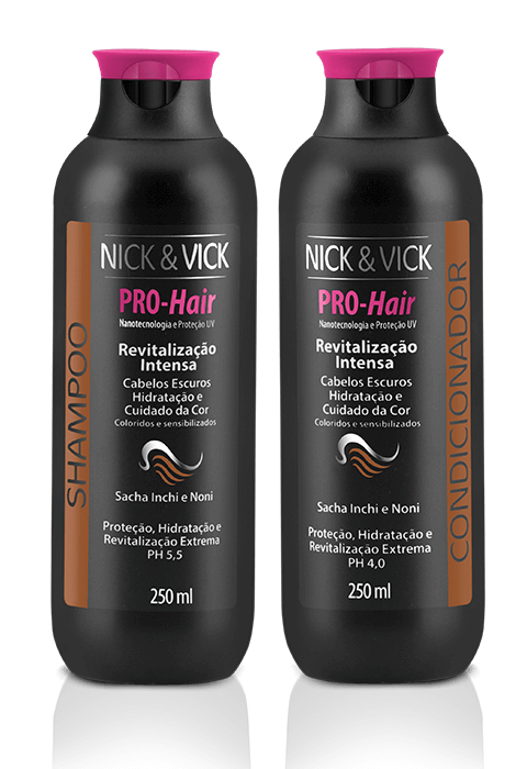 Nickvick Revitalização intensa cabelos escuros