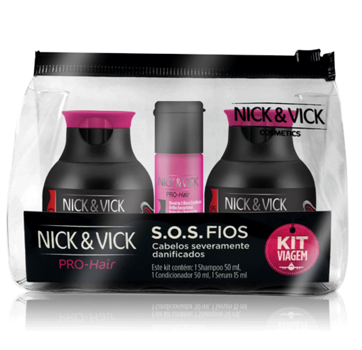 Nick Vick Alta Performance Kit Viagem SOS Fios